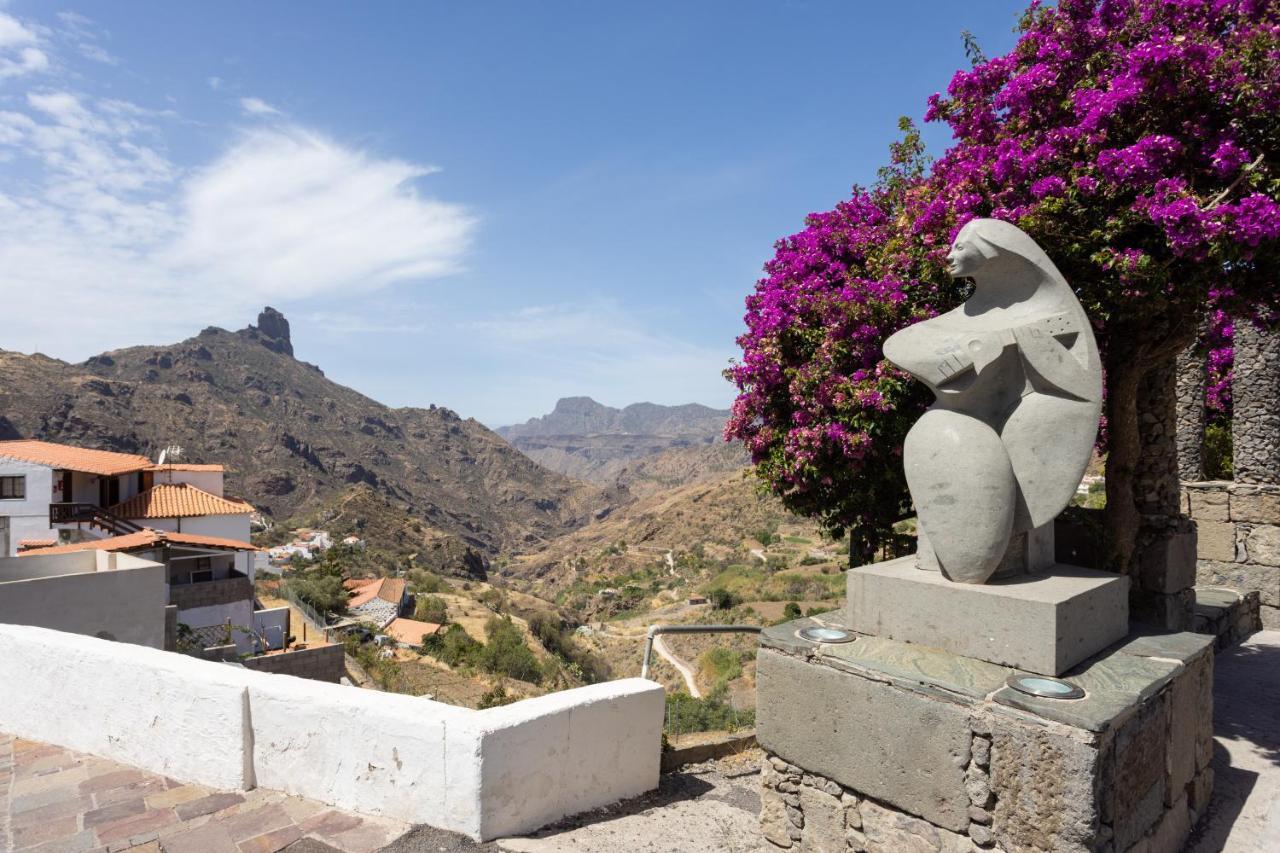 Villa Casa Maruca with Roque Nublo view Tejeda  Exterior foto