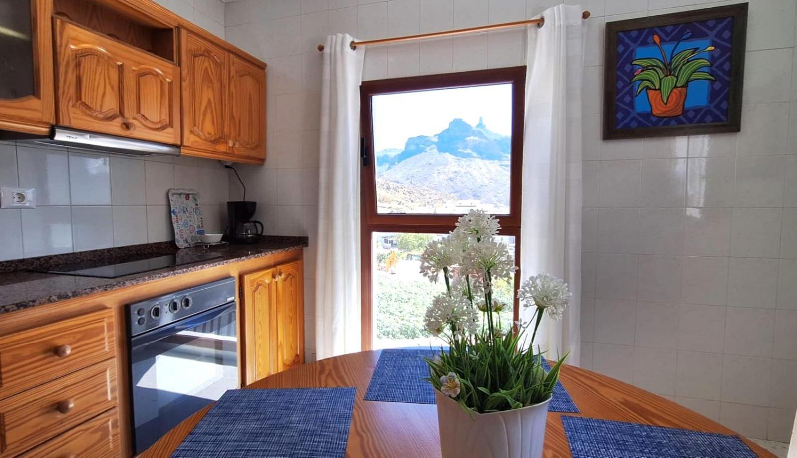 Villa Casa Maruca with Roque Nublo view Tejeda  Exterior foto