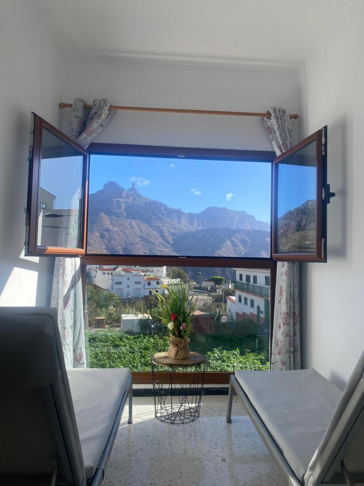 Villa Casa Maruca with Roque Nublo view Tejeda  Exterior foto