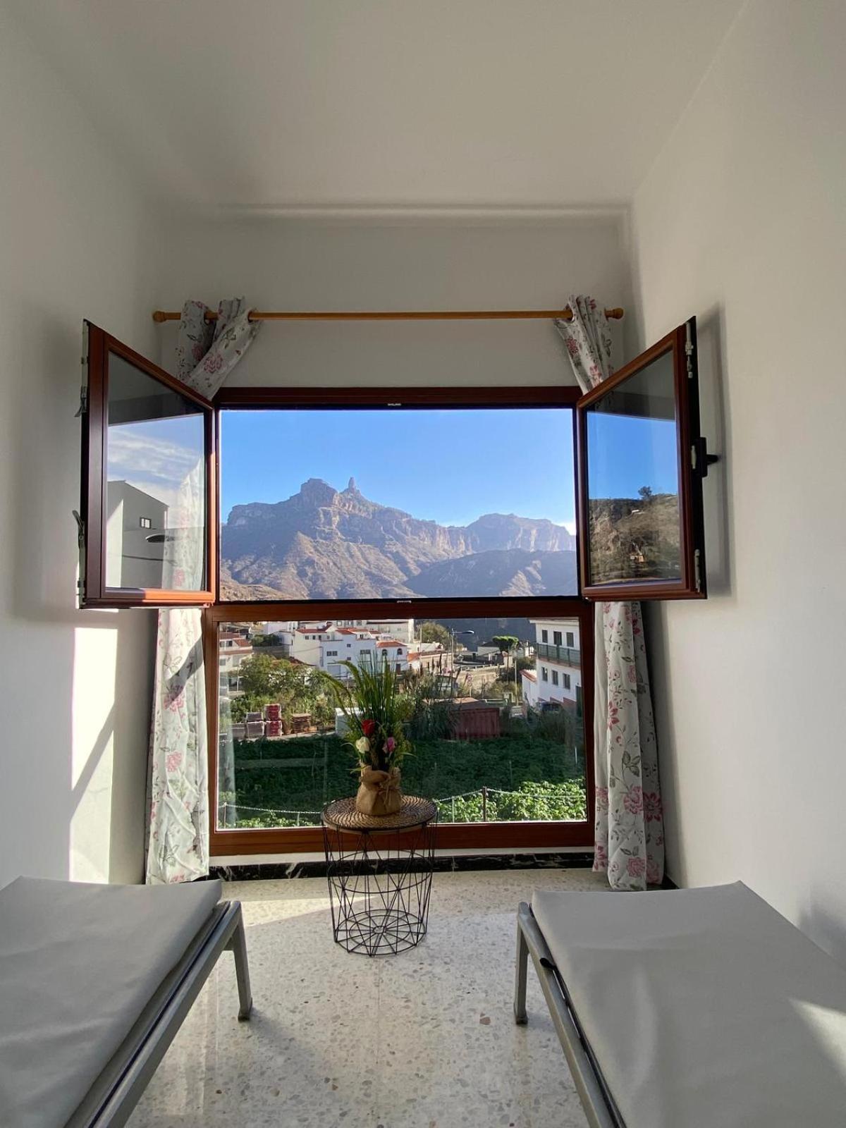 Villa Casa Maruca with Roque Nublo view Tejeda  Exterior foto